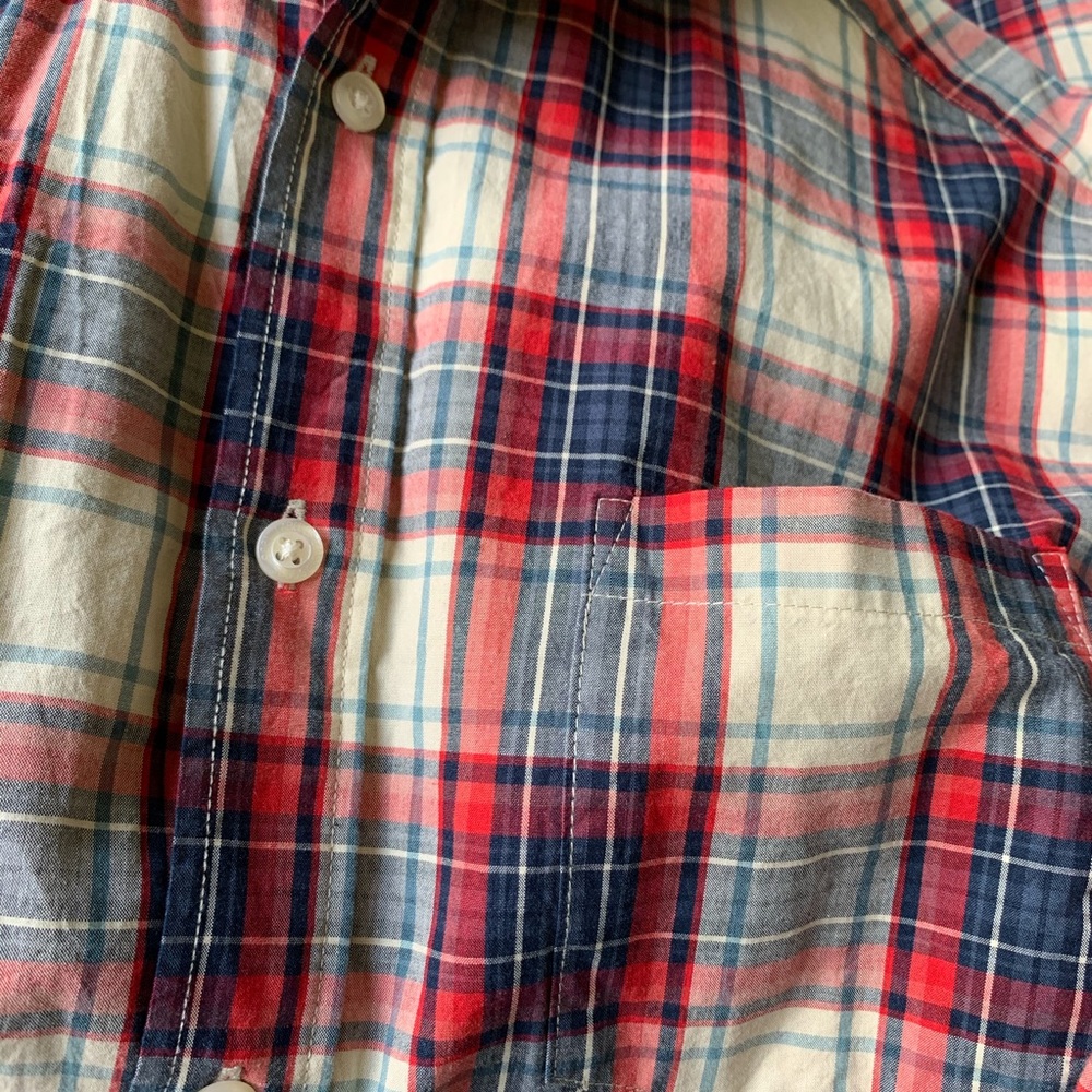 HM plaid flannel